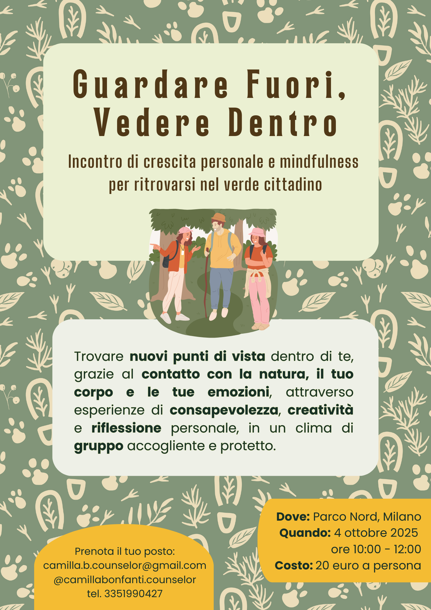 outdoor counseling Milano